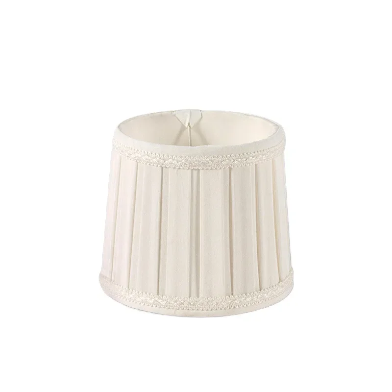 Beige new creative E14 or clip bulb lampshade European modern chandelier hand-folded   abajur  напольная лампа  장스탠드조명   лампа