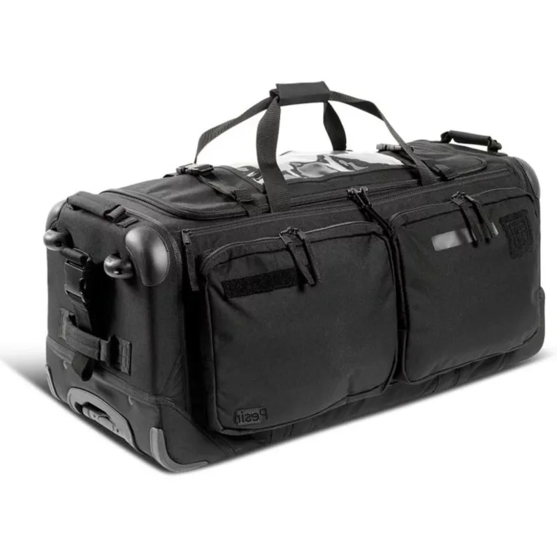 

Outdoor camping roller trolley large capacity travel bag duffel bag backpack