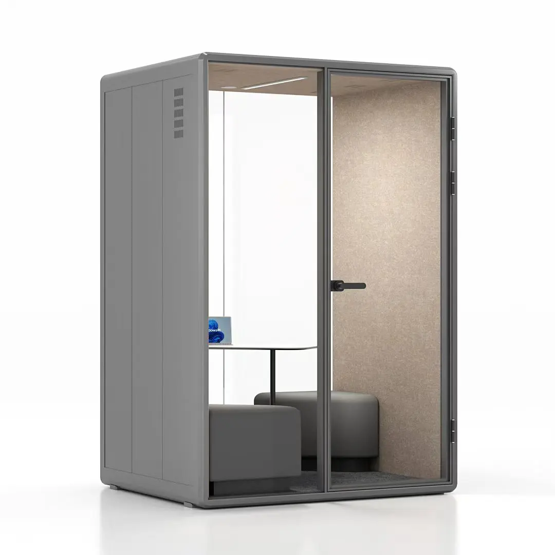 Large private portable soundproof office phone booths, conference room phone booths, soundproof cabins