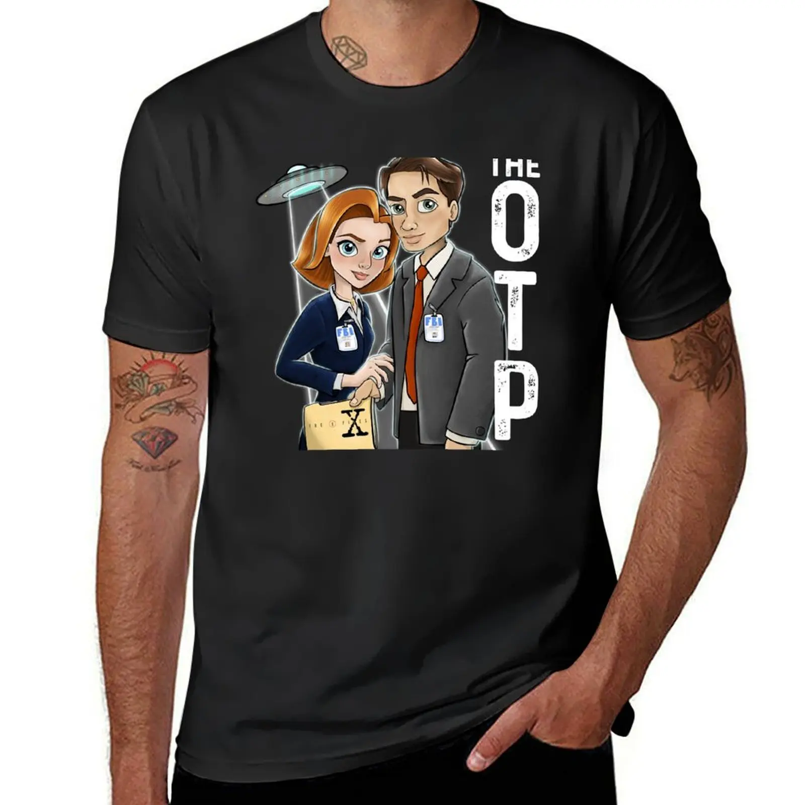 OTP Mulder and Scully : The original T-Shirt summer tops customs Blouse summer top mens t shirt