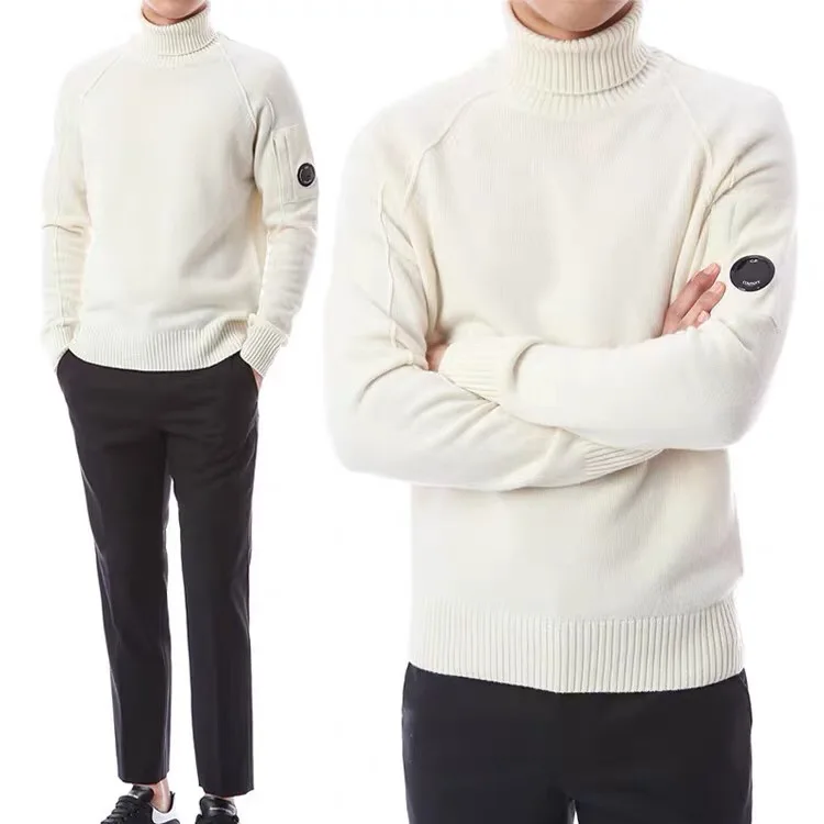 

Зимний свитер с длинным рукавом 24FW 5000 в стиле Youthful Vitality для женщин, с высоким воротником, не дающийся к сокращению, вязаный.