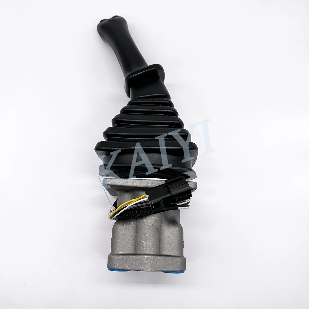 Dla Doosan dx DX260 Joystick aluminiowy zawór pilotowy z uchwytem gumowy DX150/DX260/DX370 K1000556E/K1000556G zawór pilotowy