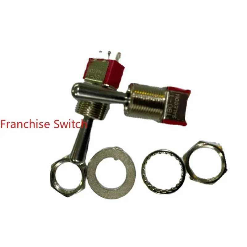 T8012A-Z1 Left And Right Self-reset 6 Pins 3 Gears M12 Big Head Toggle Switch T80-T Moving