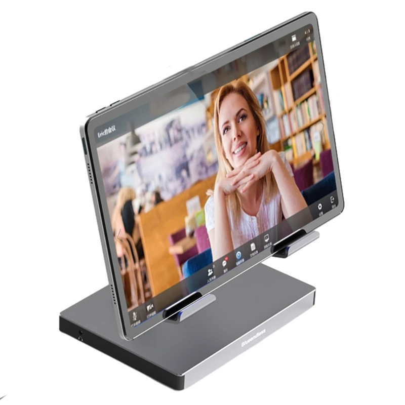 9 In 1 Usb Typc Docking Station Laptop Stand Holder Usb3.0 5Gbps Data Transfer 2Xhdmi4K Ethernet Pd100W 9 In 1 Expansion Dock