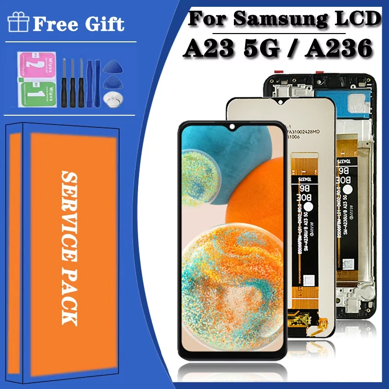 6.6' A236 LCD Ekran: Samsung A23 5G İçin Güvenilir ve Yüksek Kaliteli Yedek Ekran Çözümü