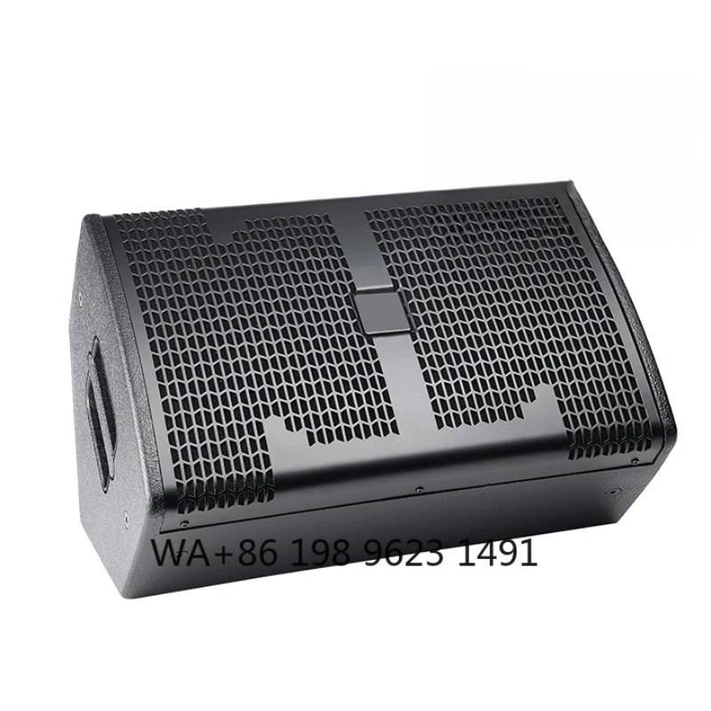 15 Inch 1200W RMS DSP Active Full Range PA Speaker Compact Plastic Outdoor DJ Stage Home Theater Professional Audio