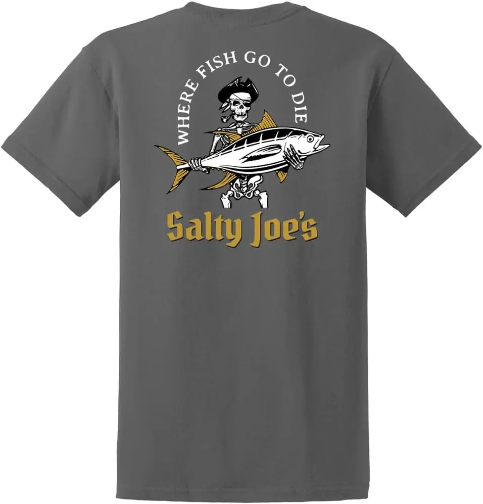 Men's Ol' Angler Logo Heavyweight Cotton Tees