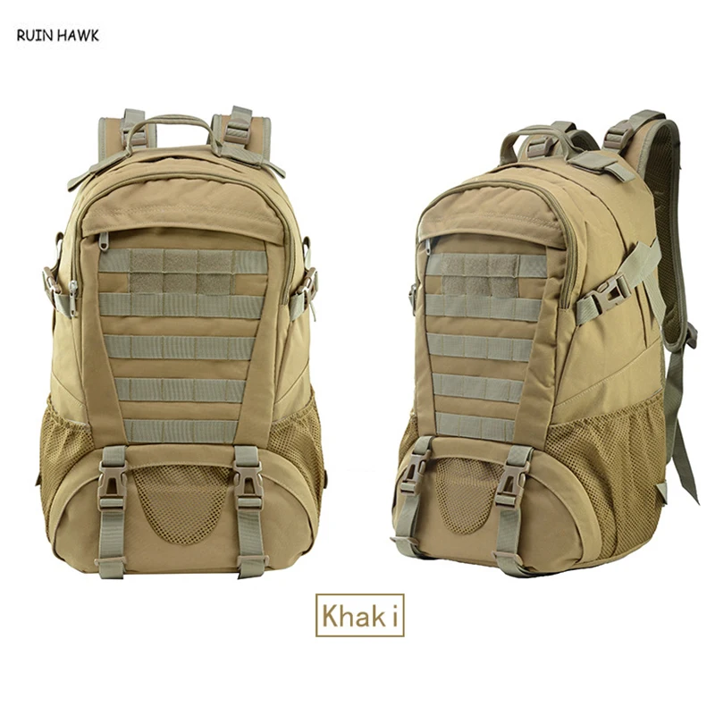 Outdoor Sport Shoulder Backpack Men Hiking Climbing Survival Rucksack Camouflage Military Tactical Backpack About 25L