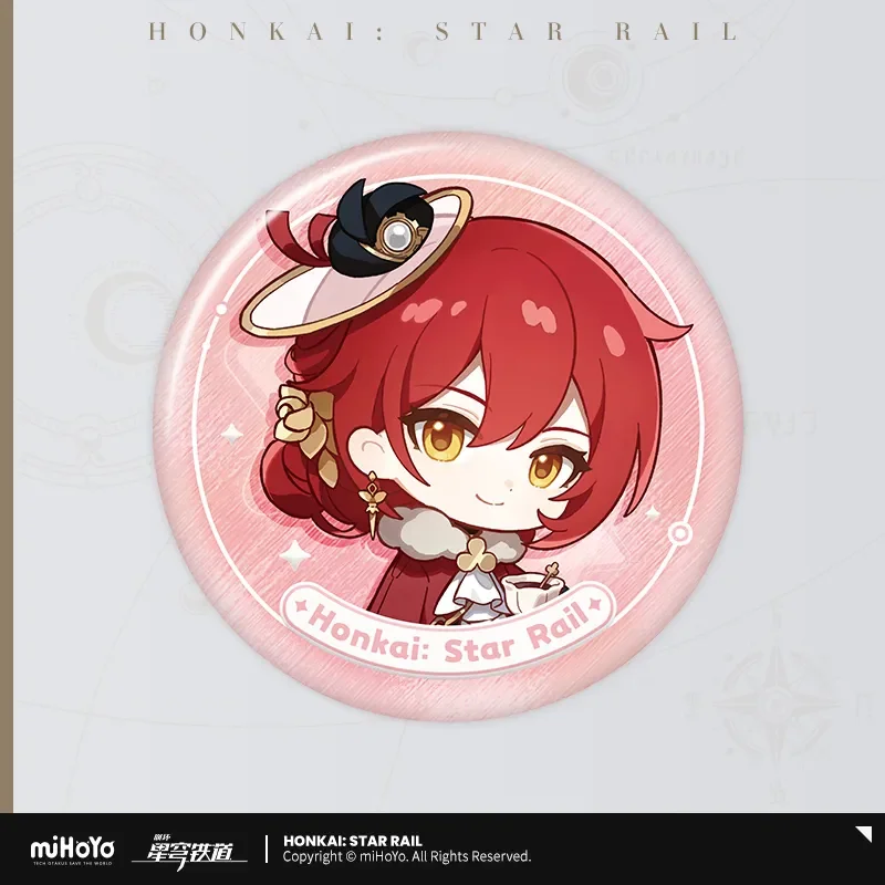 Sunsyea Honkai Star Rail Officiële Merchandise miHoYo Originele Authentieke Naamloze Medaille Serie Badge Aventurine Boothill Sunday Phainon