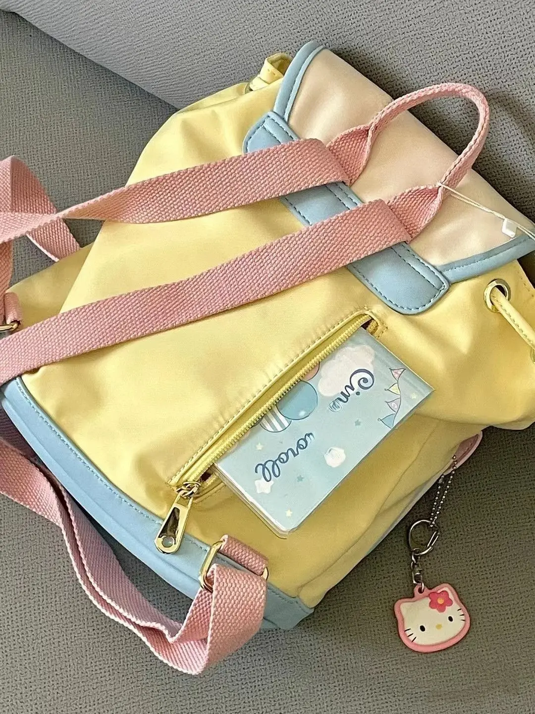 New Fashion Women Backpack Multifunctional Cute Women Handbag Classic sailcloth School Bag for Girl Sweet Travel Backpack