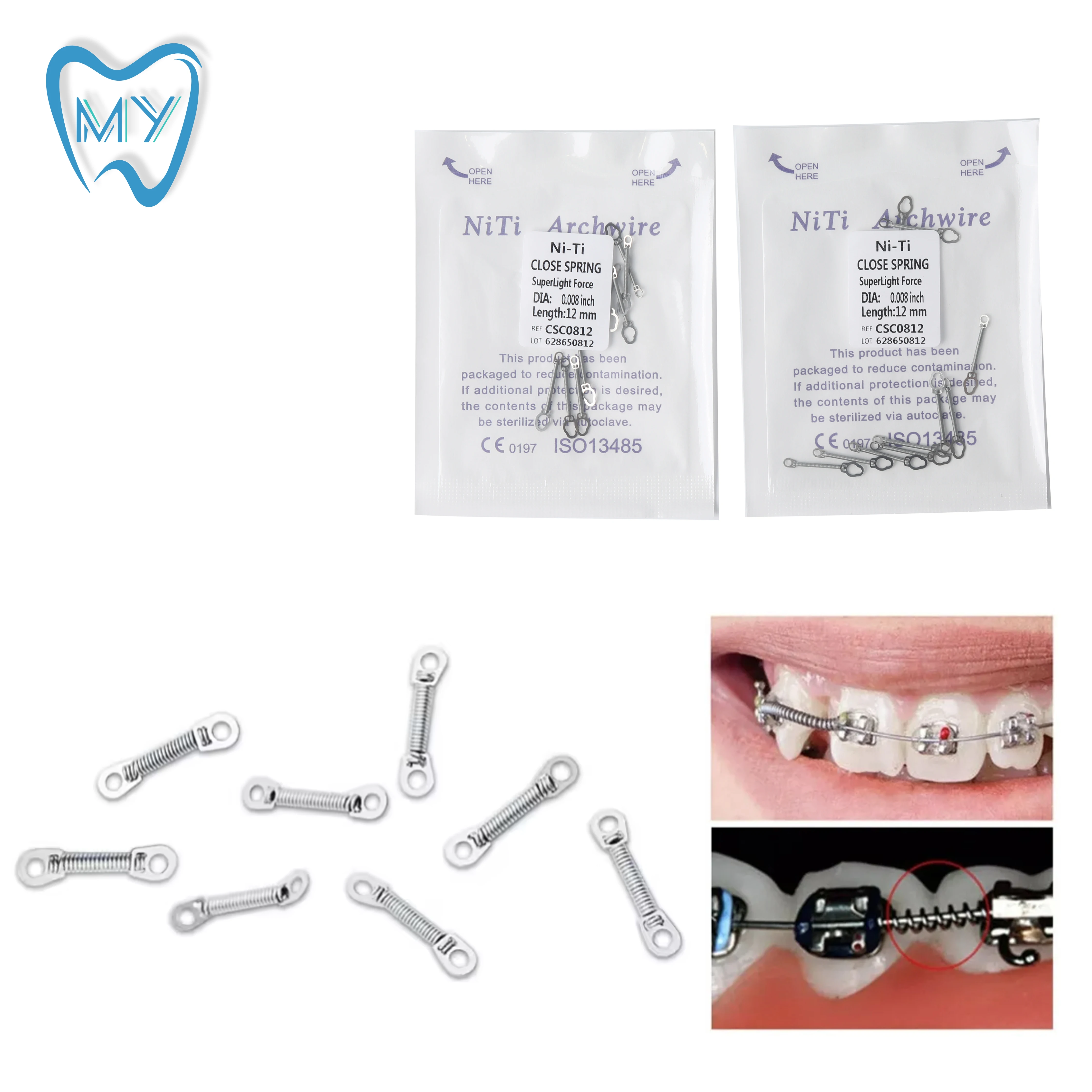 50Pcs Dental Orthod…