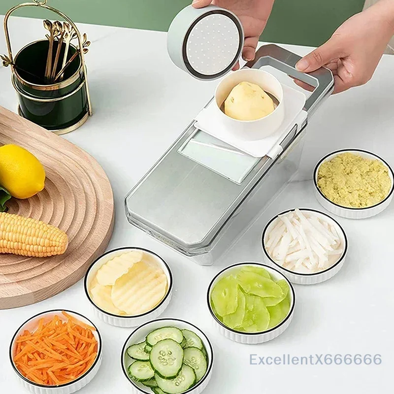 

Multi Functional Silk Scraper Stainless Steel Vegetable Slicer Cucumber Slicing And Shredding Machine Vegetable Cutting Tool