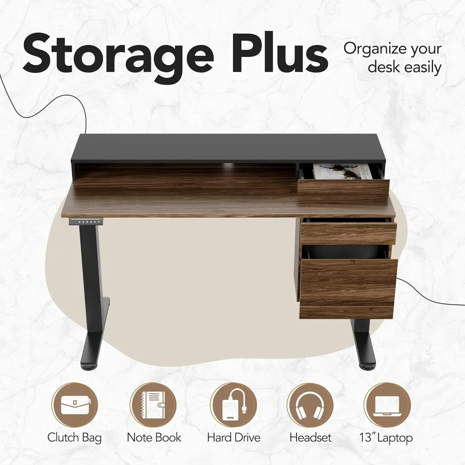 Standing Desk With …