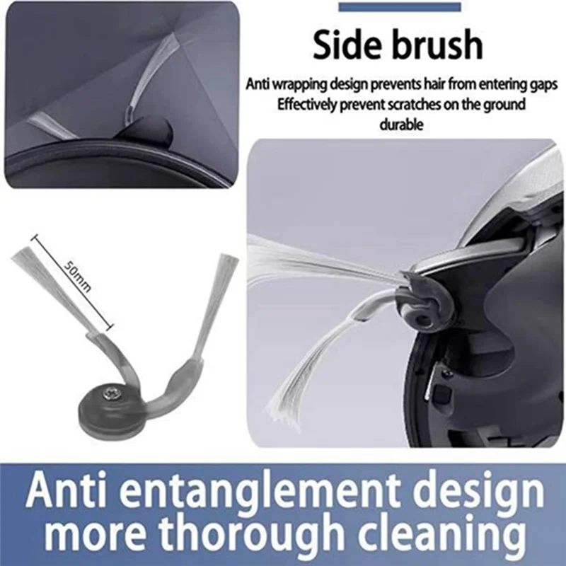 B99A-For Roborock S9 Maxv Ultra Replacement Accessories Brush Hepa Filter Dust Bag Mop Cloth Efficient Household Cleaning Access