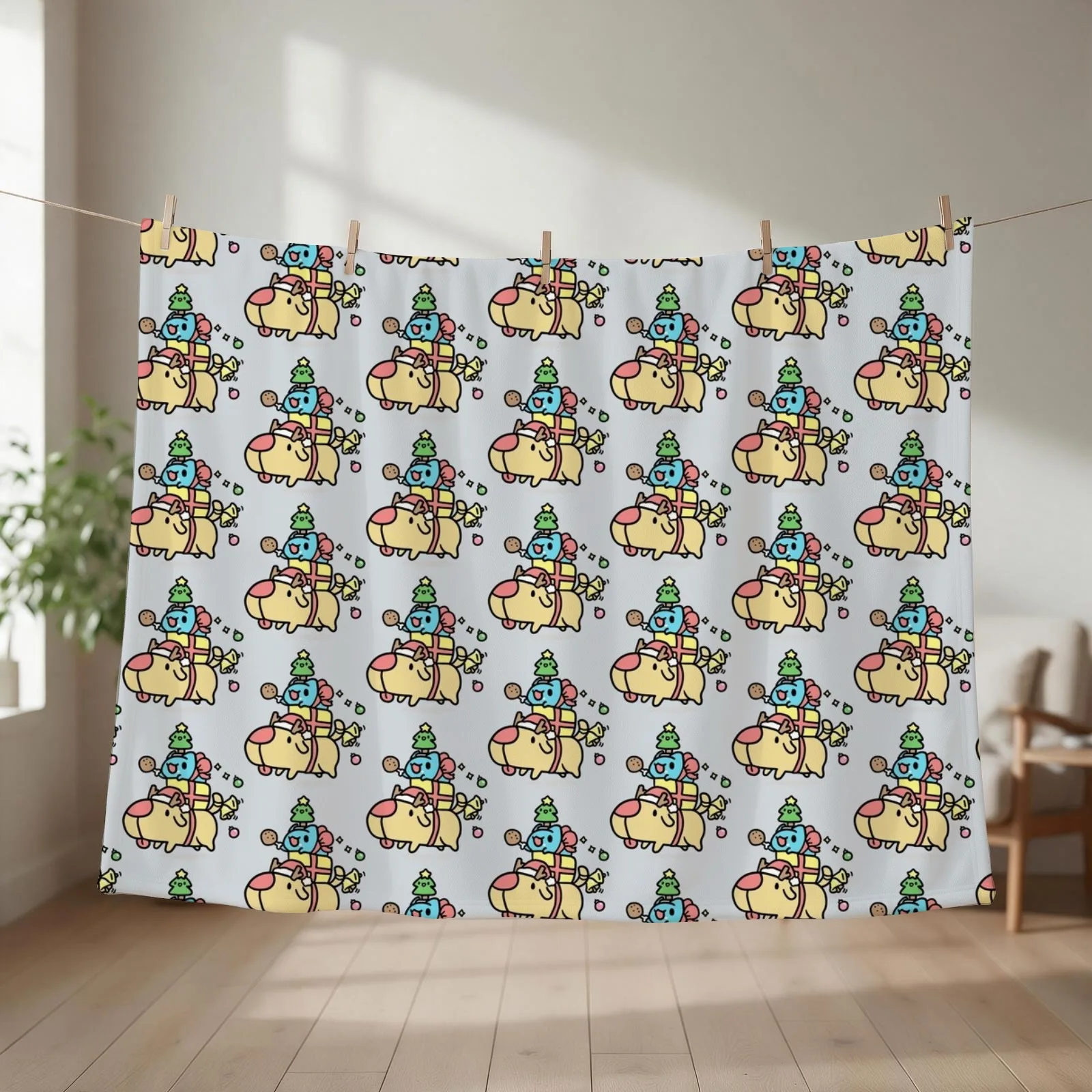 Bugcat Capoo, bug cat Throw Blanket couch cozy soft plush fuzzy picnic outdoor blanket