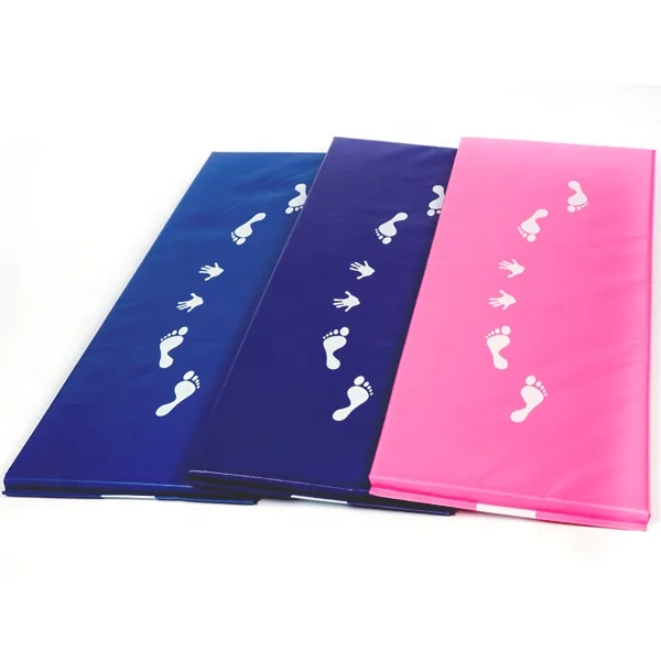 Children Soft Training Mat With Footprint Pattern For Dance And Play