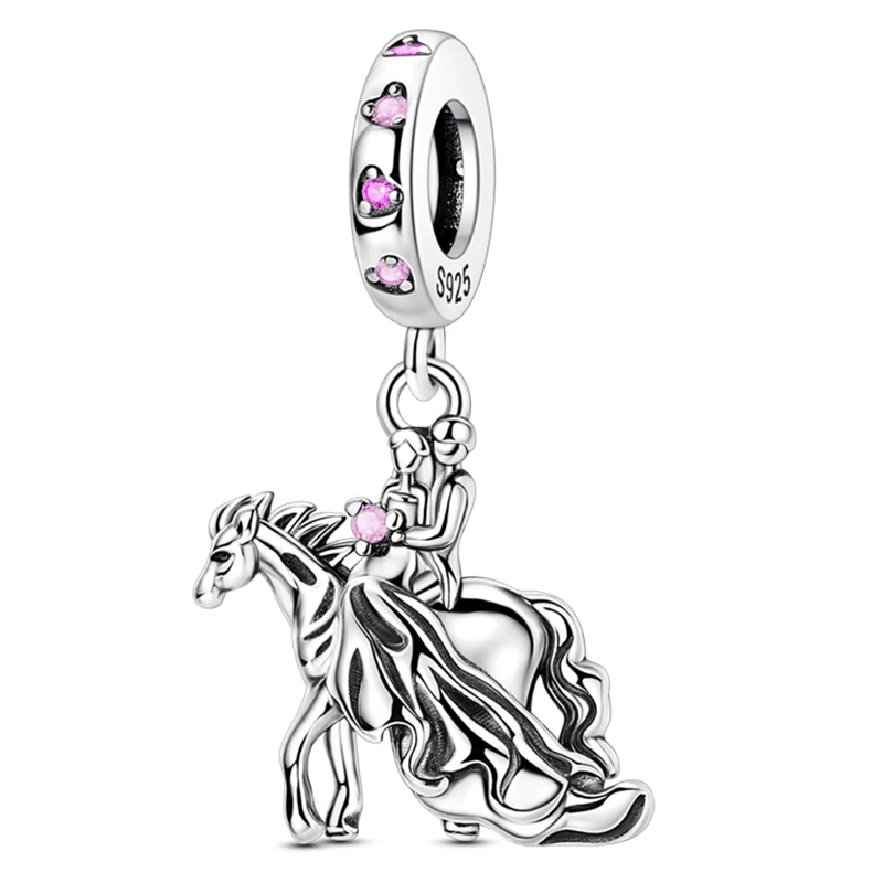 Heißer Verkauf Charms Perlen 925 Sterling Silber Farbe Bogen Kreuz Lebensbaum Perlen Fit DIY Original Armreif Charme Anhänger Schmuck