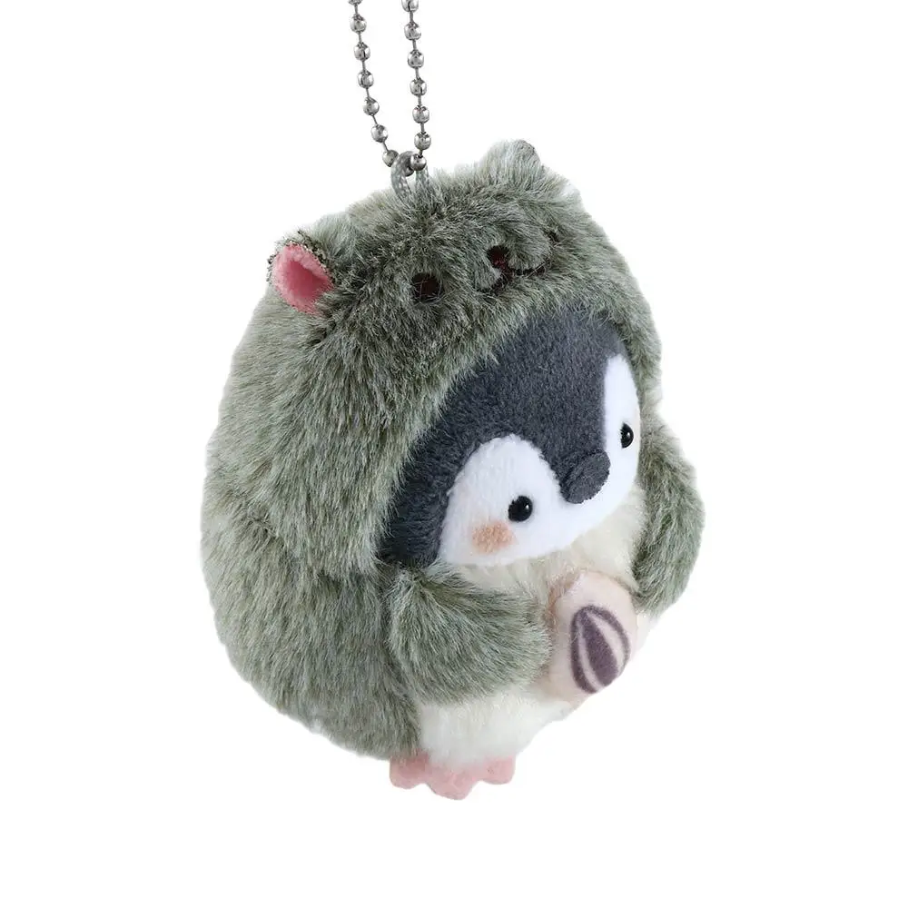 Koupen Chan Cute Key Ring Penguin Ornament Hamster Key Chain Penguin Plush Doll Plush Keychain Stuffed Toys Plush Dolls