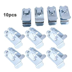 10Pcs Car Ceiling Handle Clip Roof Handle Interior Trim Panel Fastener Clips Universal Car Roof Handrail Clip Ceiling Handle Buc