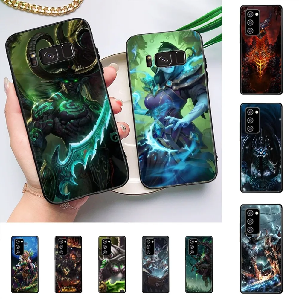 World of Warcraft Mousepad For Samsung J 7 plus 7core J7 neo J6 plus prime J6 J4 J5 Mobile Cover