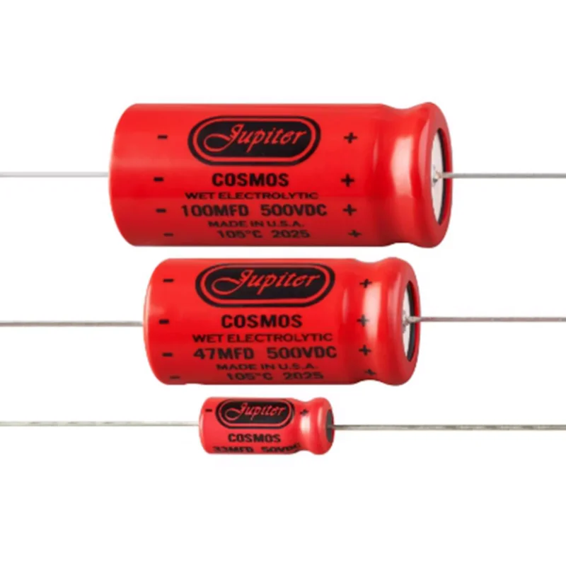Jupiter cosmowet cosmic capacitance 10uf 22uf 25uf 33uf 47uf 50uf 100uf 250uf 25V 50V 100V 160V 500V