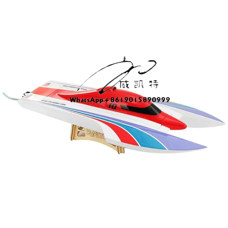 1131 820 مللي متر Popeye Hydro 120A ESC الألياف الزجاجية RC قارب بدن الإطار رمح قوس نسخة دون أجزاء نظام راديو مؤازر #4