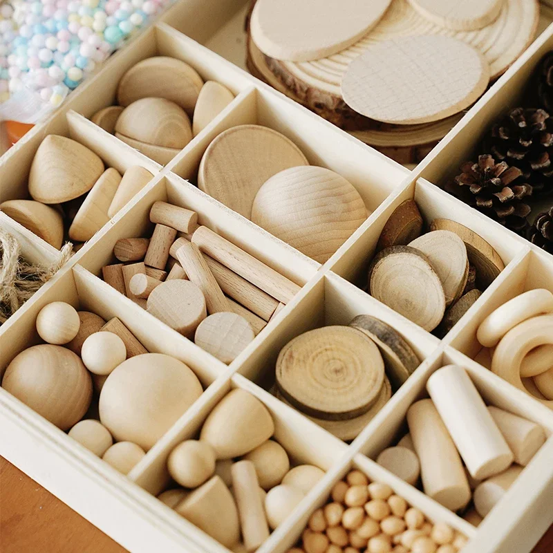 DIY-Malset aus Holz für Kinder – Lernpuzzle zum Ausmalen, Zusammenbauen, Spielzeug, Geschenkset