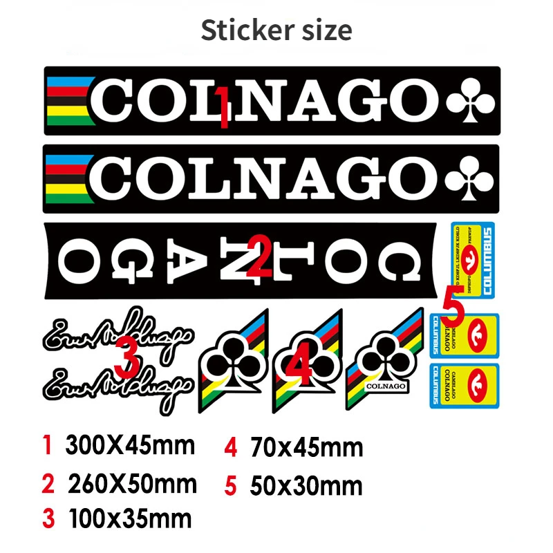 DIY Road Bike Frame Decals MTB Frame Stickers Bicycle Waterproof Film Racing Decoration Logos Bicicleta Cycling Accessories