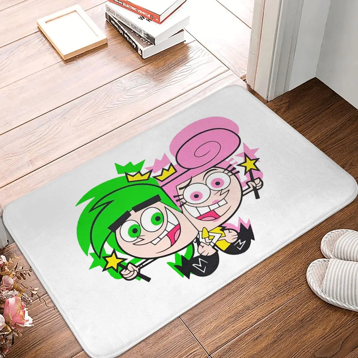 Fairly Oddparents Cosmo Doormat Kitchen Entrance Home Floor Mat Non-slip Carpet Rug for Bedroom Footpad Mats