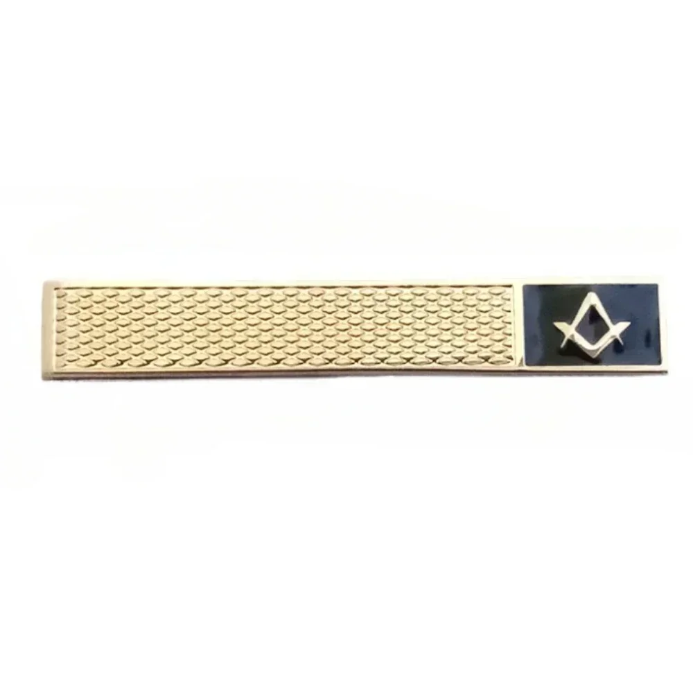 Fashion Cross Freemason Pattern Copper Metal Tie Clip Gentlemen\'s Birthday Gift Men\'s Business Party Suit Jewelry Accessories