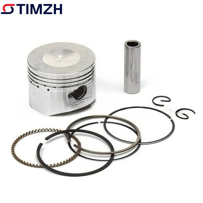 Motorcycle 52.4mm Piston 13mm Pin For Lifan 110 LF110 110cc Air Oil Cooling Dirt Pit Bike ATV Quads Go kart Motorcycle Accessory