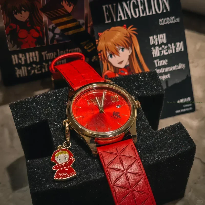 Bandai Neon Genesis Eva Time Completion Plan Watch Series Blind Box Anime Merchandise Fans Collectible Mystery Box Birthday Gift