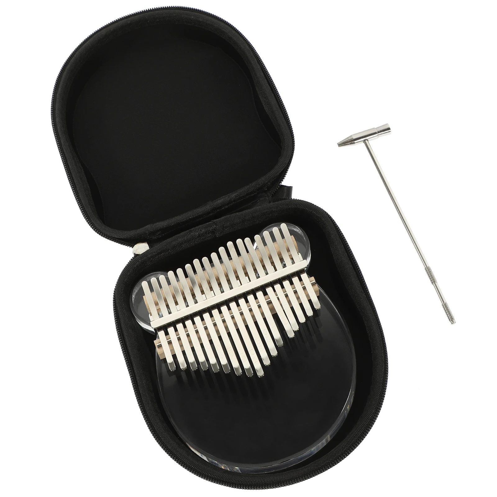 

Acrylic Thumb Piano Kalimba Musical Instrument for Beginners Girls Mini Portable Beautiful Appearance