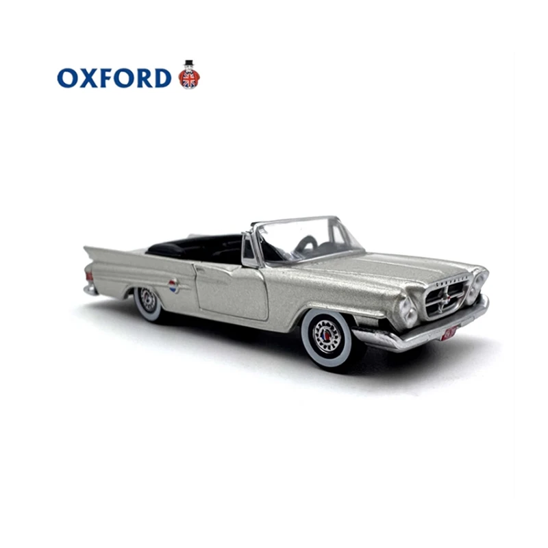 OXFORD Diecast 1:87 Scale Chrysler 300 Convertible Alloy Retro Car Model Finished Product Simulation Toy Static Model Display