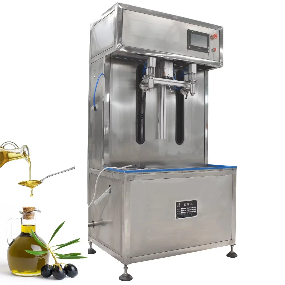 China Small Automatic Liquid Wine Palm Oil Bottle Filler Manufacturing Filling Machine