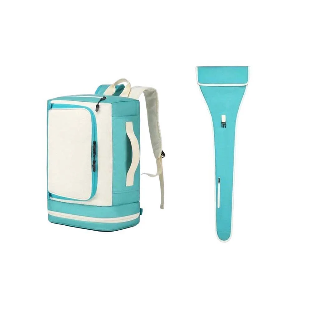 Backpack with Detachable Fencing Pouch for Athletes Requiring Flexible Transport Options During Seasonal Events