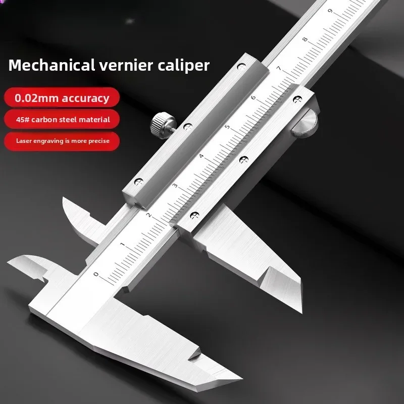 Stainless Steel Vernier Caliper High Precision Industrial Grade For Workshop Measuring Mechanical Vernier Caliper