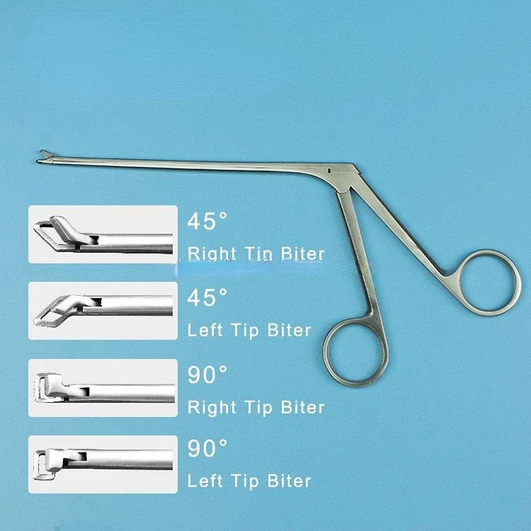 90 degrees left arthroscopy basket punches arthroscopy instruments arthroscopic forceps