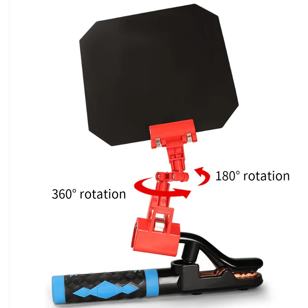 Strumenti di protezione per saldatura Installazione semplice per attività di saldatura Utensili elettrici Maschera di protezione per saldatura ruotabile Piastra di protezione della luce di saldatura