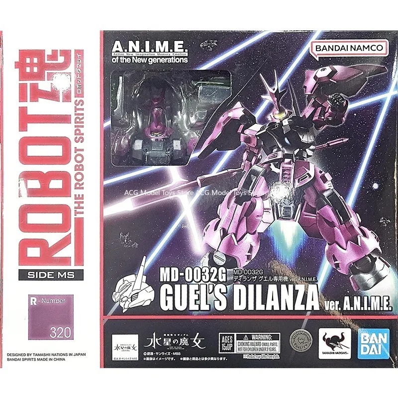 Bandai หุ่นยนต์วิญญาณกันดั้ม320หน้ากาก MD-0032G ตุ๊กตาขยับแขนขาได้อนิเมะของเล่นประกอบโมเดลของขวัญของสะสม