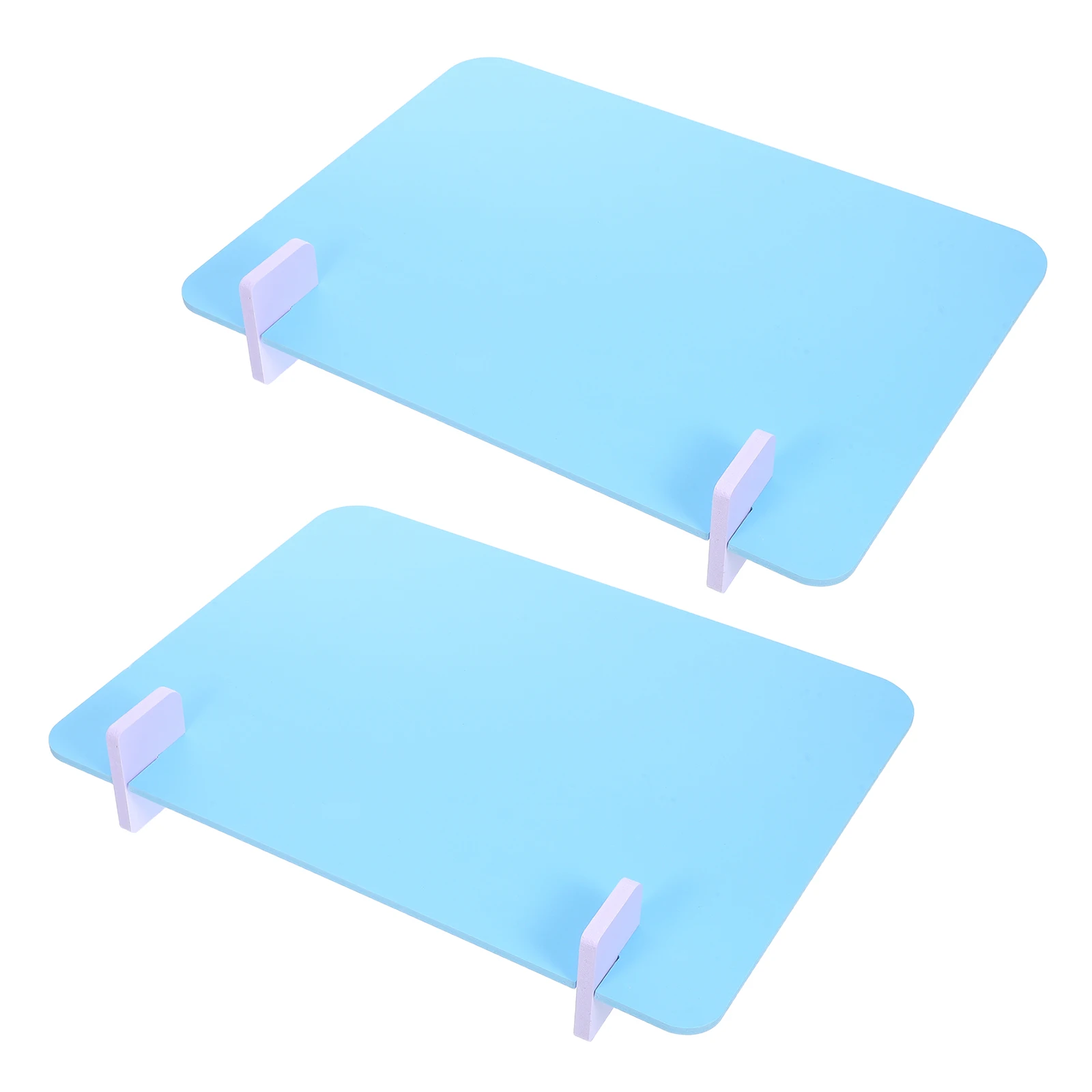 

2 set Desktop Partition Board Desk Divider Panel For School Office Study Work Dining Table Privacy Screen Acoustic Baffle