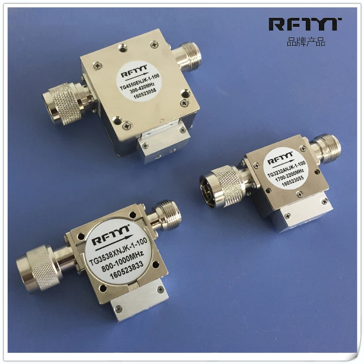 

Isolator for RF coaxial protection equipment Multiple frequency bands optional 300MHz-18GHz direct supply