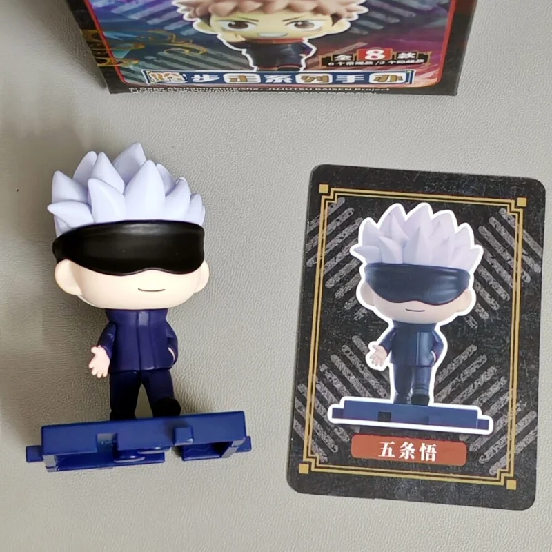 

Лидер продаж Eaki Jujutsu Kaisen V2 Original Stride Walk Series Blind Box Satoru Gojo Аниме Фигурка Кукла Украшение рабочего стола Игрушка Подарки