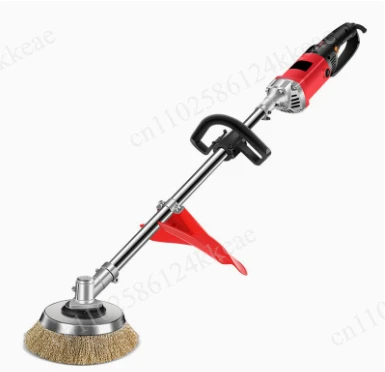 

AC220V handheld extended electric steel wire polishing and grinding machine for metal rust removal,floor cleaning, 9-speed