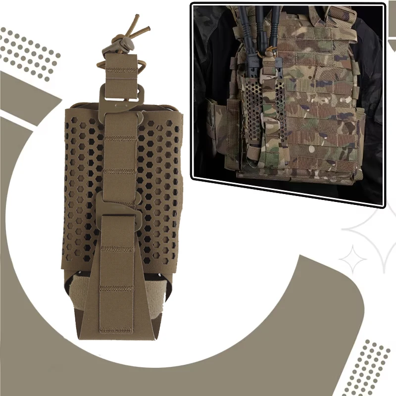 

Tactical ARC HIVE Radio Pouch MPU5 PRC163 152 148 PTT Holder Bag Walkie-Talkie Storage Pocket SC Style Military Outdoor Hunting