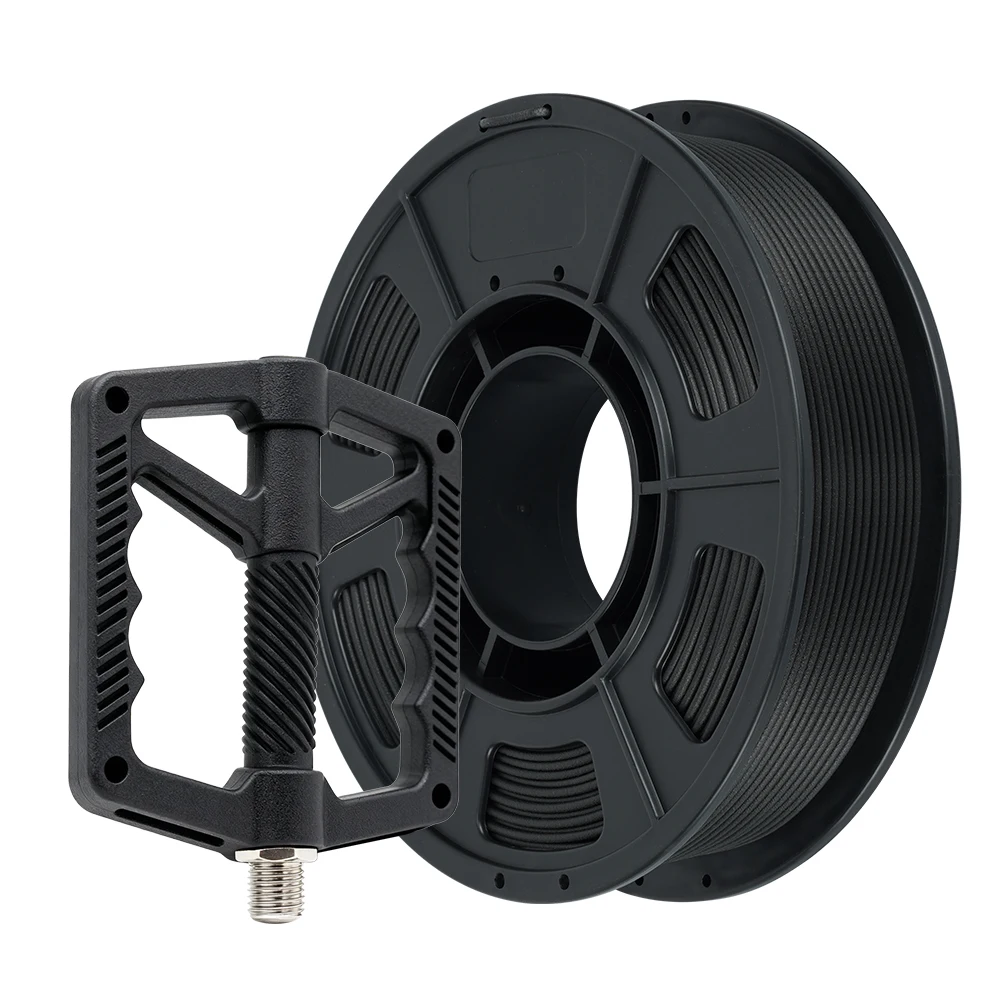 PA ナイロン カーボンファイバー フィラメント 1.75mm 300g PA-CF 3D プリンターフィラメント 耐熱性 高靭性 ブラック 3D プリンター材料