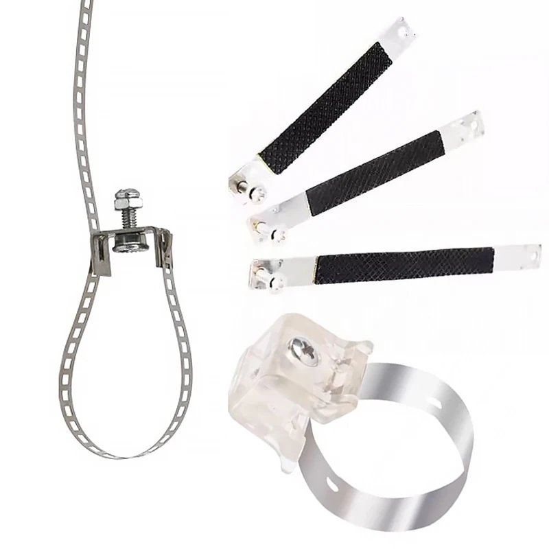 CS1 CMSG Magnetic Switch Sensor Accessories Universal Fixed Strap F-MQA/MQS Pneumatic Cylinder MA MI CDJ2B Stainless Steel Strap