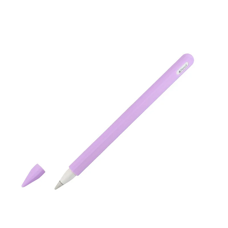 Juste de crayon en silicone pour Apple Pays l 2, étui de protection pour stylet intelligent, manchon de protection anti-rayures