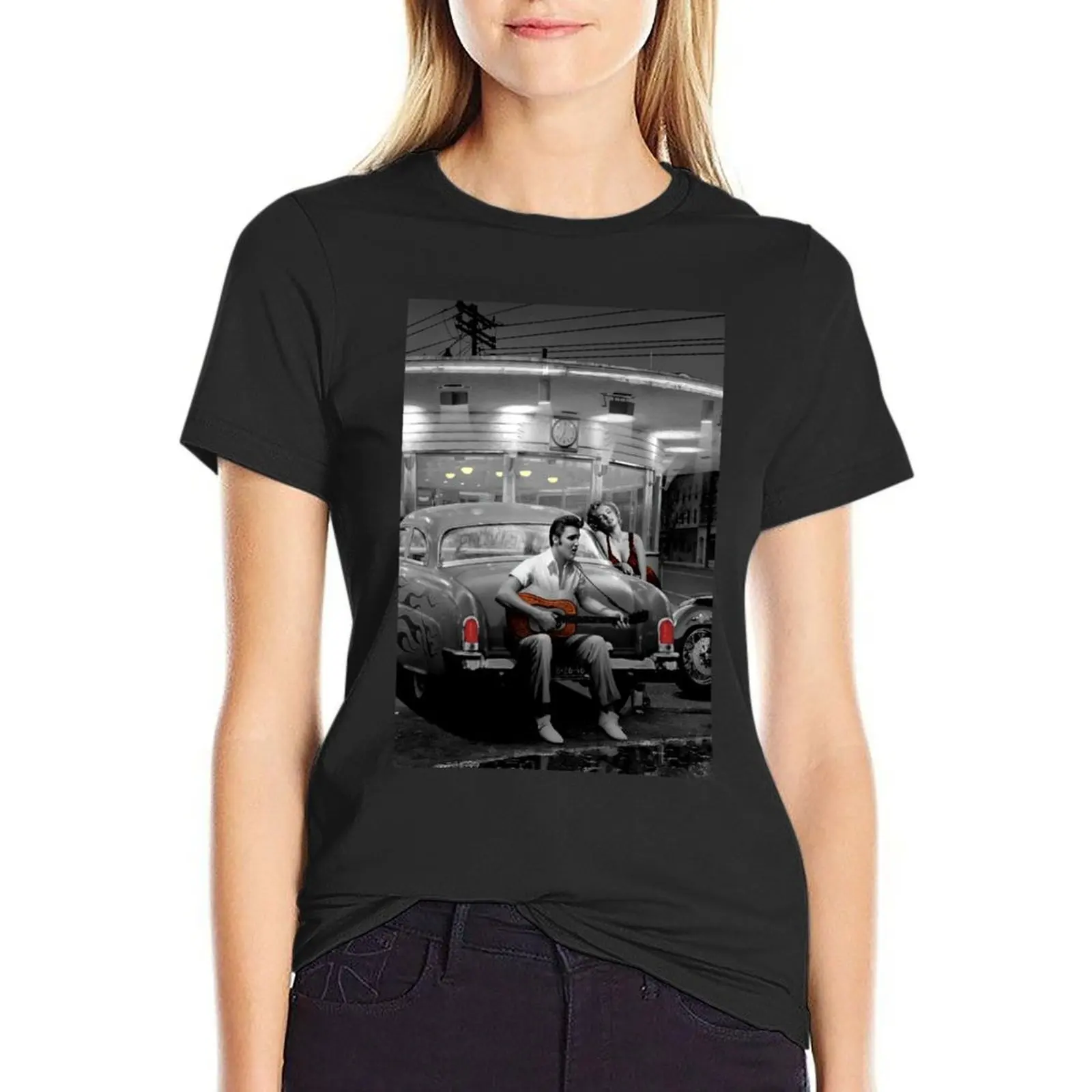 

Singer Legend Cool T-Shirt Aesthetic clothing new edition hippie clothes animal prinfor clothes for woman