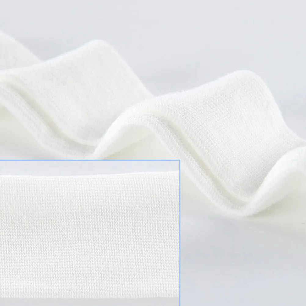 3Pcs Soft Infant Diaper Tape Cotton Elastic Adjustable Baby Diaper Fixing Strips Blue Yellow Pink Lightweight Comfortable